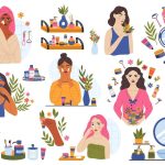 beauty and self care routine